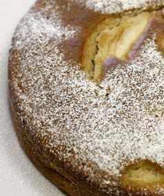 OLD-FASHIONED TAKE: Granny Smiths are the best apple for this cinnamon-infused cake.  CAMERON BURNELL/Taranaki Daily News.