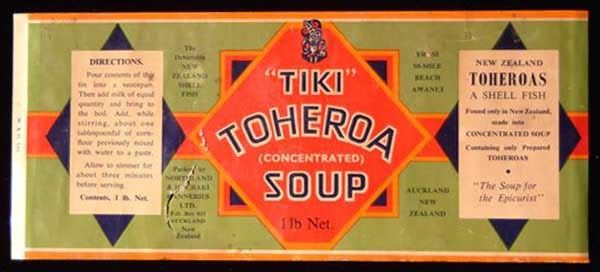 Tiki Toheroa Soup