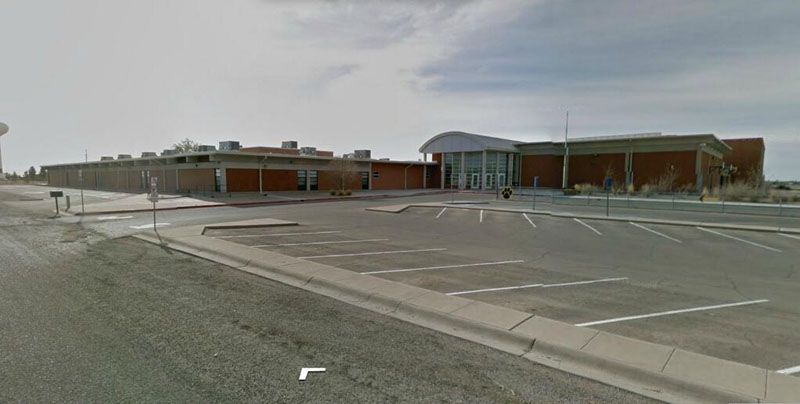 Google Street View of Berrendo Middle School, scene of a school shooting; suspect in custody, students reported injured.  Photo: Scejas/Twitter.