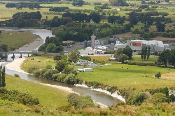 WORLD FAMOUS IN NZ: The Tui Brewery in the sleepy Tararua town of Mangatainoka, which will host a preseason Super 14 match on Saturday. — ROBERT KITCHIN/The Dominion Post.