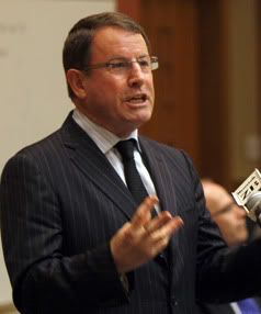 BEHIND IN THE POLLS: John Banks.