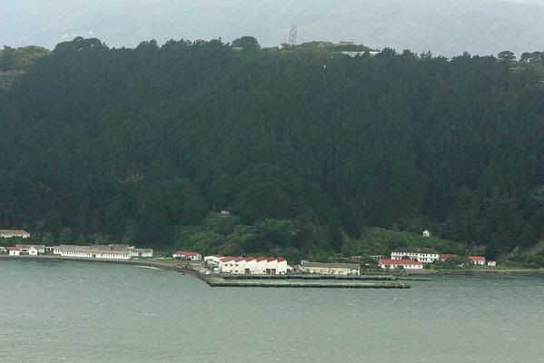 MIRAMAR PENINSULA: The hill above Shelley Bay, with Wellington Prison on top. — CRAIG SIMCOX/The Dominion Post.