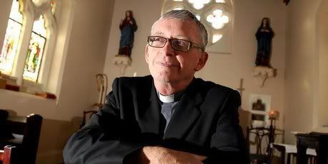 Bishop Patrick Dunn is unconvinced there is a link between religion and smarts.  Photo: Janna Dixon.