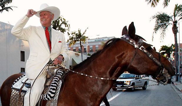 TV LEGEND: Larry Hagman has died at the age of 81.  Photo: REUTERS.