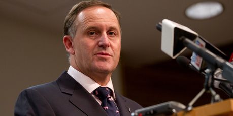 Prime Minister John Key says the “100% Pure” marketing campaign has “got to be taken with a pinch of salt”. — Photo: Mark Mitchell.