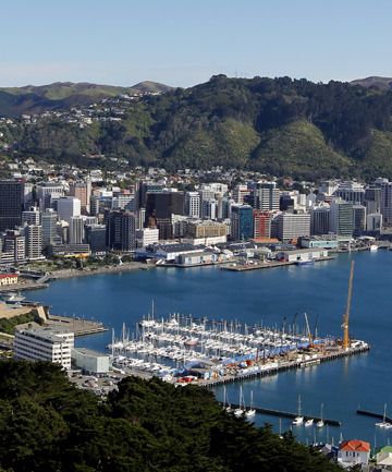GLORIOUS SUNSHINE: Wellington, there ain't no better place on a sunny day.
