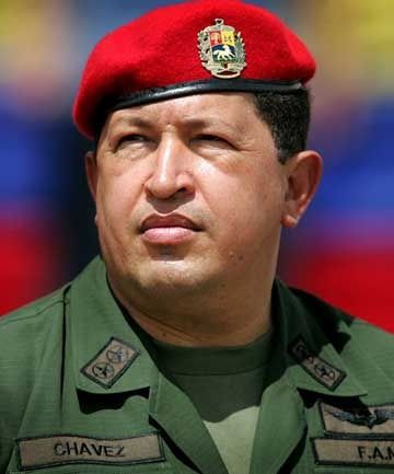 HUGO CHAVEZ: The 58-year-old has ruled Venezuela for 14 years.
