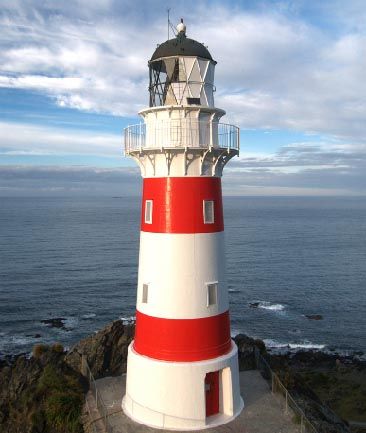 MUST SEE: Cape Palliser Lighthouse is among the world's ten flashiest lighthouses, according to Lonely Planet.  Photo: PETE NIKOLAISON.