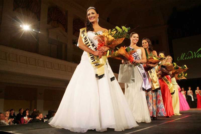 The Miss Wellington beauty pageant, hosted by the Town Hall in 2010.