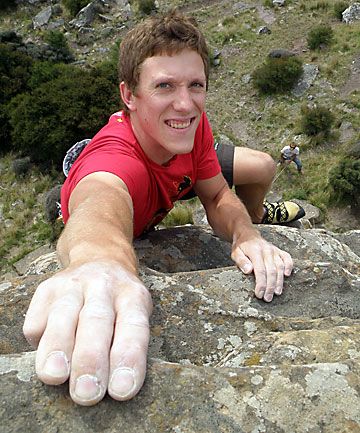JAMIE VINTON-BOOT: An outstanding climber of this generation.  Photo: LUKE THOMAS.