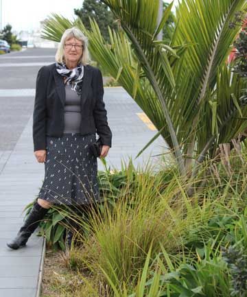 LATERAL THNKING: Landscape architect Sally Peake says other approaches to berm plantings should be considered.