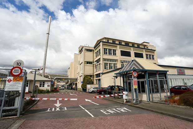 A general view of Imperial Tobacco, Petone.  Photo: Hagen Hopkins.
