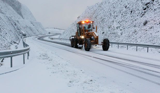 ONCE MORE? The Rimutaka Hill when it was closed by snow last month.  ROSS GIBLIN/Fairfax NZ.