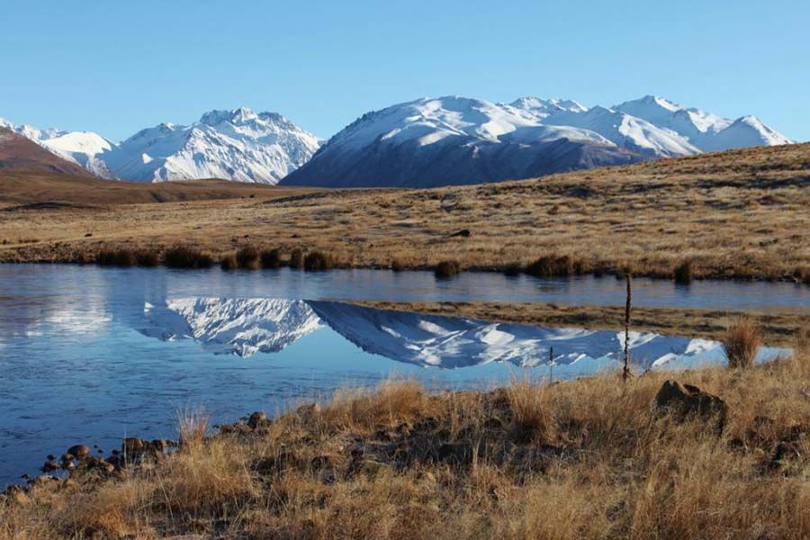 National Institute of Water and Atmospheric Research (NIWA) records show Canterbury experienced a warmer, drier winter than usual.  Photo: GEORGE EMPSON.