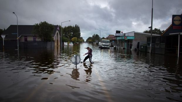 FLOODING: Christchurch has flooded several times in the last year. A report suggests it is likely to become more frequent. — IAIN MCGREGOR/Fairfax NZ.
