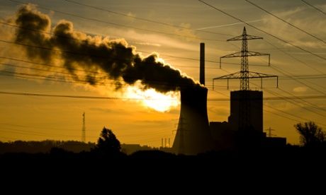 Carbon emissions, such as those from the Mehrum coal-fired power plant in Germany, will have to fall to zero to avoid catastrophic climate change, the IPCC says.  Photo: Julian Stratenschulte/Corbis.
