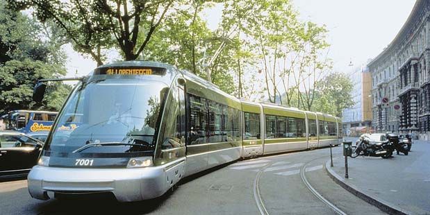 Auckland may yet see modern trams like Milan in its streetscape on certain busy roads in and out of the city.