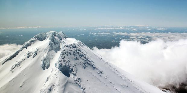Mount Taranaki.  Photo: NZ Herald.