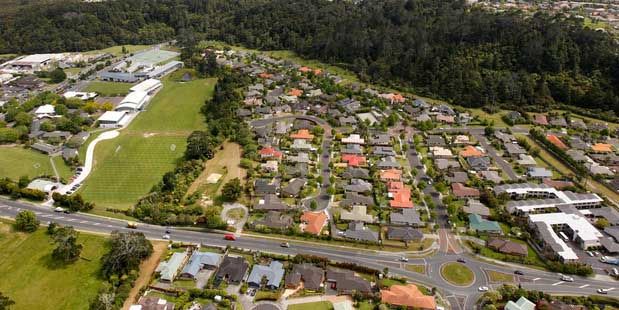 Local agents aggressively market Auckland houses throughout Asia. — Photo: Chris Gorman.