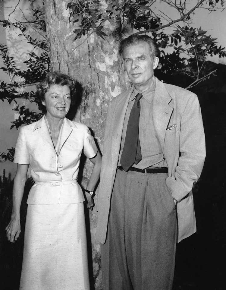 22nd November 1963: Aldous Huxley, author of The Doors of Perception, instructs his wife to administer him with LSD on his deathbed, and passes away “very, very gently”. — Photo: Associated Press.