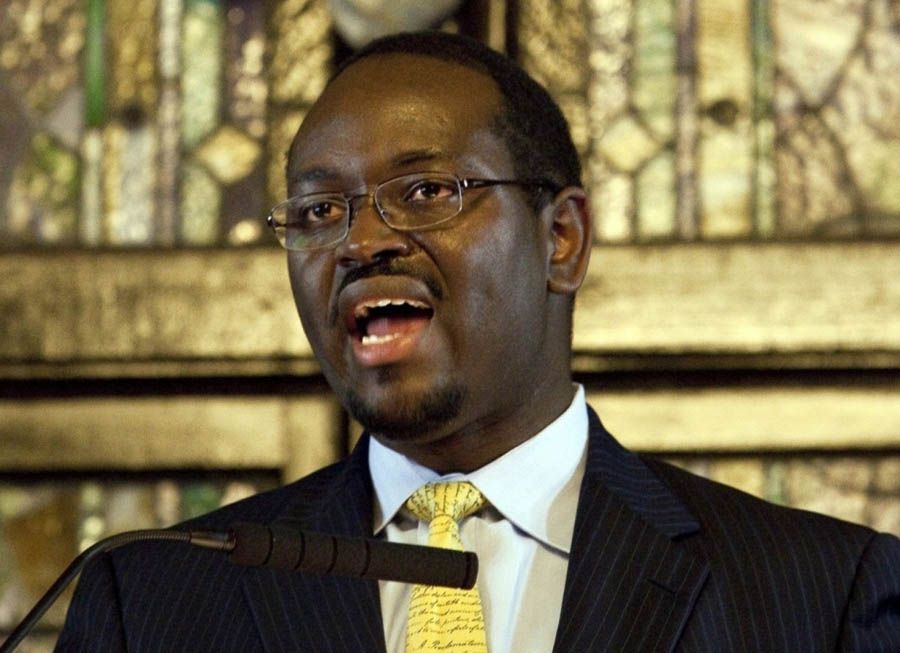 Reverend Clementa Pinckney speaks during the Watch Night service at Emanuel African Methodist Episcopal Church in Charleston, South Carolina in a December 31st, 2012 file photo. Pinckney was killed Wednesday night along with 8 other congregants at a church service in Charleston, South Carolina. — Photo: Randall Hill/Reuters.