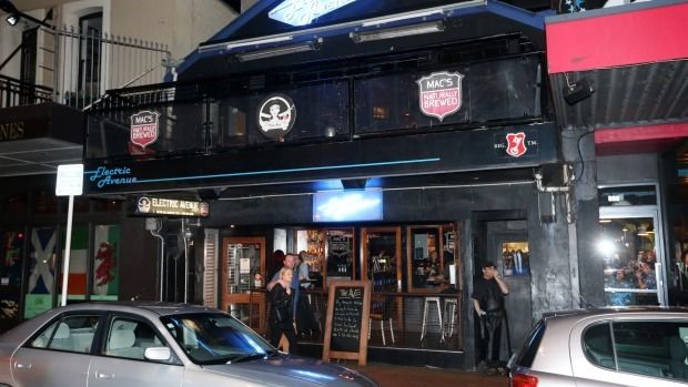 Electric Avenue, Courtenay Place, was the last drinking spot before 19 charges were laid in a single year. — Photograph: Cameron Burnell/Fairfax NZ.