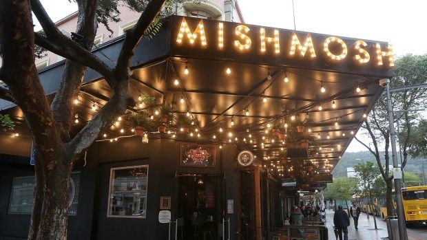 Mish Mosh on Courtenay Place had 15 punters arrested after leaving the premises. — Photograph: Cameron Burnell/Fairfax NZ.
