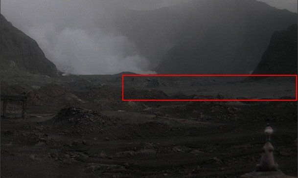 We've check and Dino survived (phew)! Here is the pic of the ash from last night's eruption.  Photo: GeoNet/Twitter.