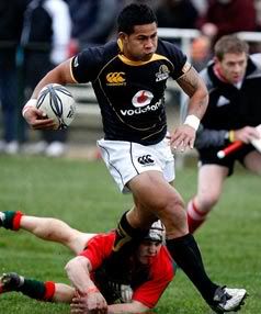 SCORE: Wellington's David Smith heads for the try-line.  MAARTEN HOLL/The Dominion Post.