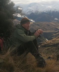 THE HUNTER: Greig Caigou high up in Marlborough's Awatere Valley. — Photo: Steve Gibbons.