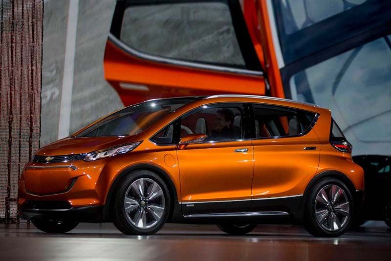 The Chevy Bolt, a cute, modestly innovative all-electric, ready for sale this year. Great! Of course, Chevy is to Tesla what Microsoft is to Apple. There's just no comparison. The Model 3 is in a different class entirely.