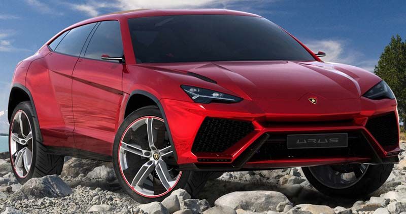 The Lamborghini Urus will look something like this, only sillier.