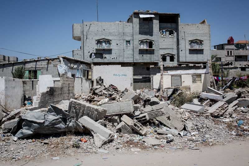 In Rafah, Gaza, the destruction left after Black Friday is in full view.