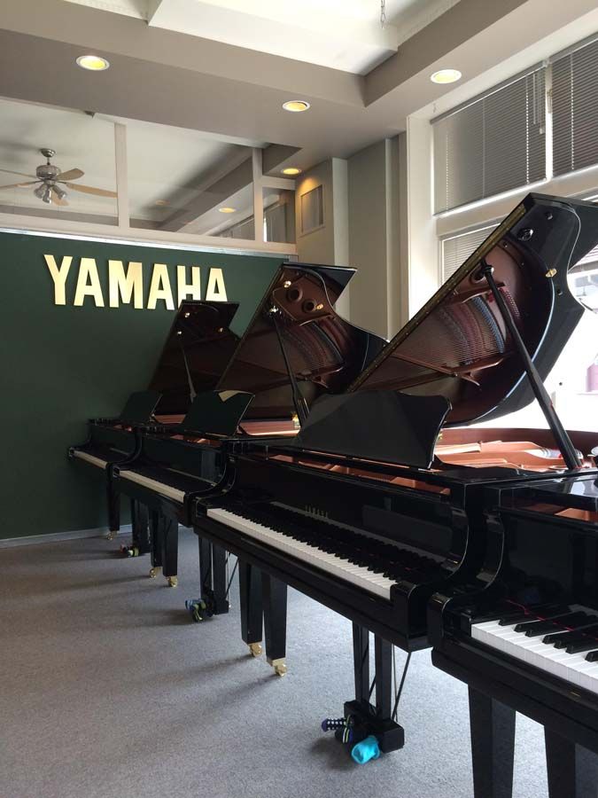 Pianos at Downtown Piano Works. — Photograph: Dan Shykind/Downtown Piano Works.