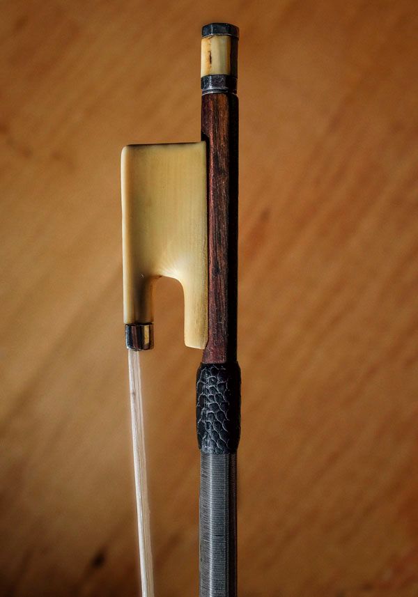 An 18th century violin bow adorned with ivory. — Photo: Bill O'Leary/The Washington Post.