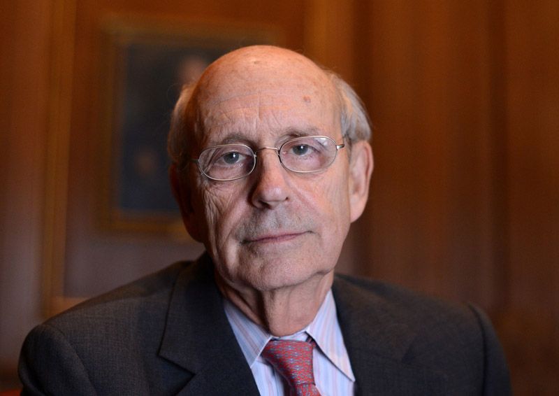 Supreme Court Justice Stephen Breyer. — Photograph: Jewel Samad/AFP/Getty Images.