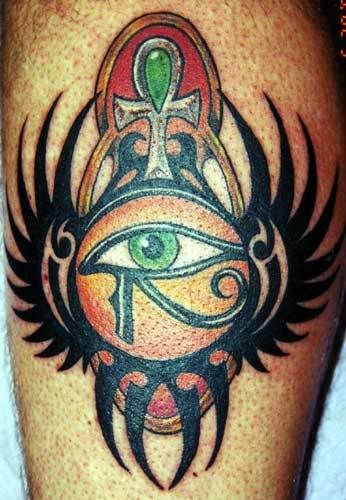 eye of horus tattoos. egyptian-eye-of-Horus-tatto.