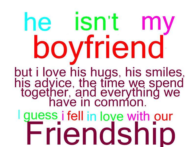 He Isn't My Boyfriend Photo by h2ofan4ev Photobucket