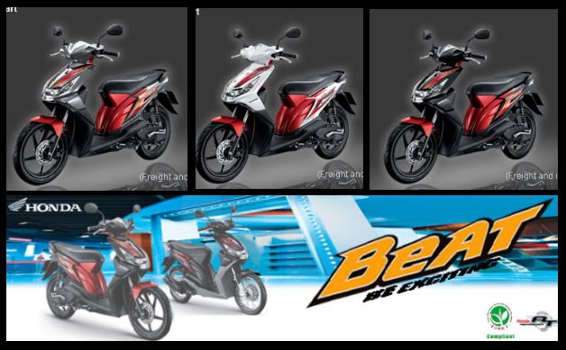 The Honda Beat is also known as Honda Icon in Thailand and Indonesia