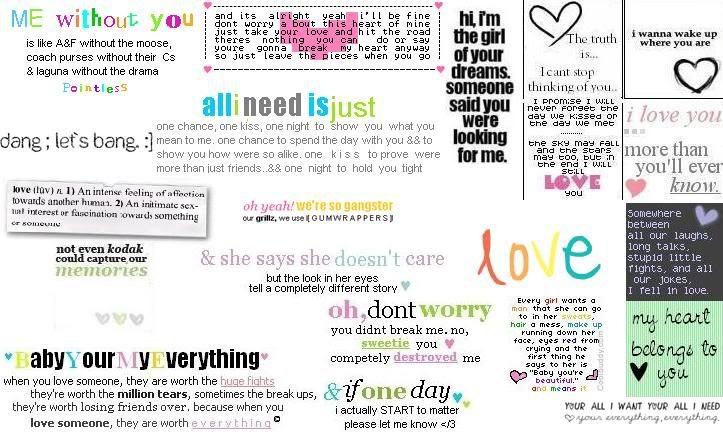 cute love quotes polyvore. “Love is missing someone