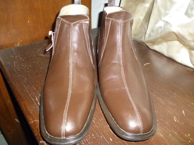 Sepatu Kulit Asli Merk Bata Coklat Tinggi Uk 41 Baru sepatu kulit asli merk bata coklat tinggi uk 41 baru
