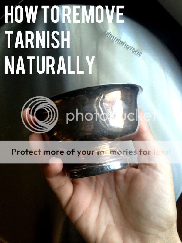 how to remove tarnish from silver plated items